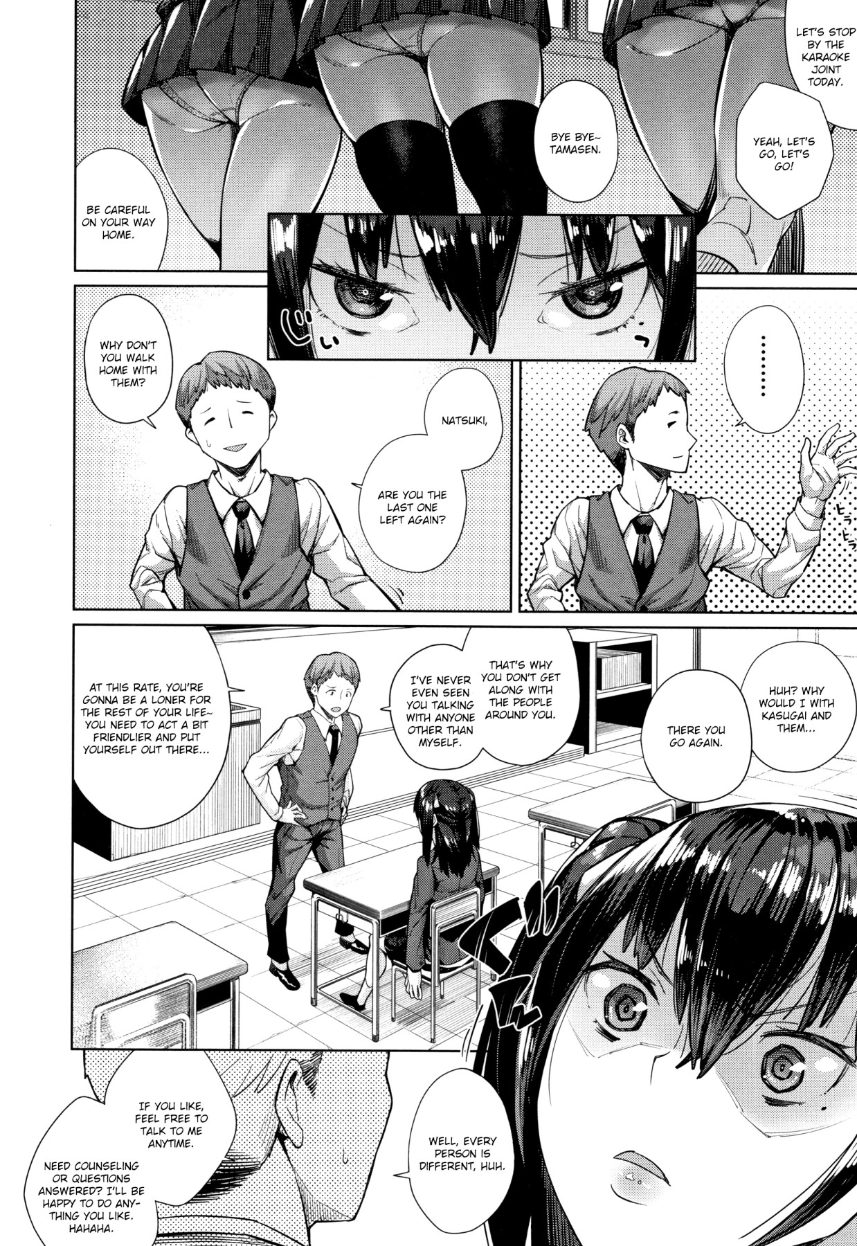 Hentai Manga Comic-Juggy Girls Who Give in With a Little Push-Read-167